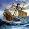 Ships In Storms Paint By Numbers