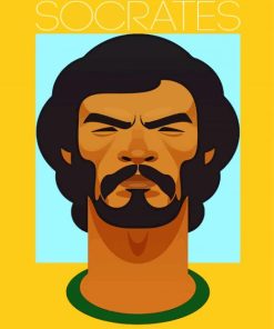 Socrates Player Illustration Paint By Numbers