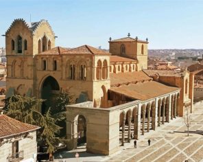 Spain San Vincente Church Paint By Numbers