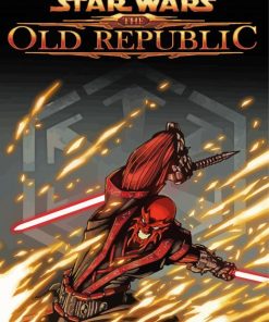 Star Wars The Old Republic Game Poster Paint By Numbers