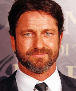 The Actor Gerard Butler Paint By Numbers