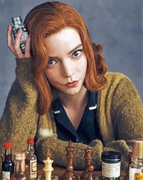 The Queens Gambit Movie Character Paint By Numbers