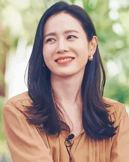 The South Korean Actress Son Ye Jin Paint By Numbers