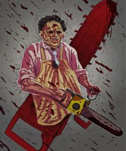 The Texas Chainsaw Massacre Movie Paint By Numbers