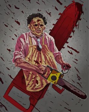 The Texas Chainsaw Massacre Movie Paint By Numbers
