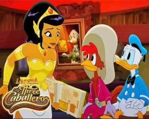 The Three Caballeros Paint By Numbers