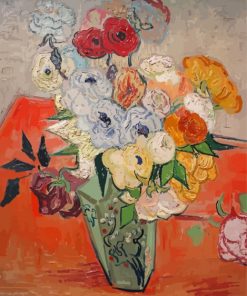 Vincent Van Gogh Rose Anemoni Paint By Numbers
