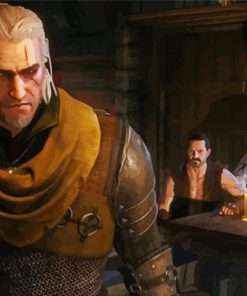 Witcher 3 Game Characters Paint By Numbers