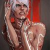 Aesthetic Fenris Illustration Paint By Numbers