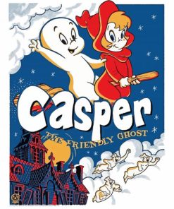 Casper Cartoon Poster Paint By Numbers