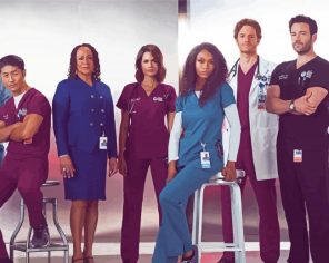 Chicago Med Key Art Paint By Numbers