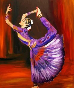 Cool Hindu Dancer Paint By Numbers