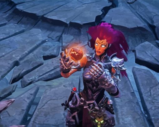 Darksiders Character Paint By Numbers