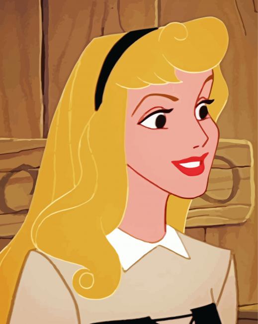 Disney Princess Aurore Paint By Numbers