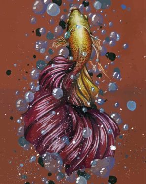 Elegant Fish Paint By Numbers