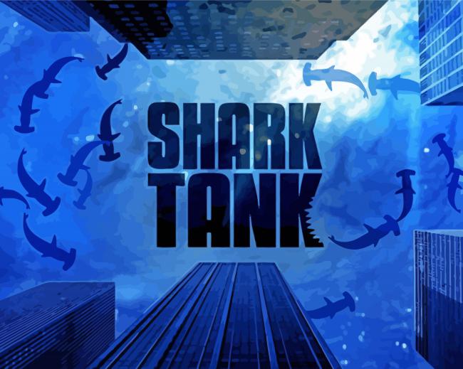 Shark Tank Poster Paint By Numbers