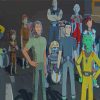 Star Wars Resistance Characters Paint By Numbers
