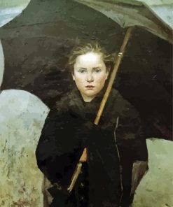 The Umbrella By Marie Bashkirtseff Paint By Numbers