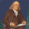 Vintage Ben Franklin Paint By Numbers