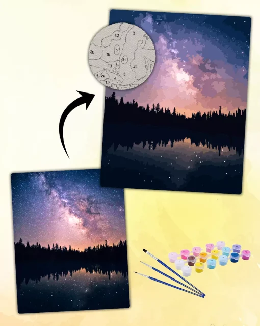 Custom Paint By Numbers​ Landscape
