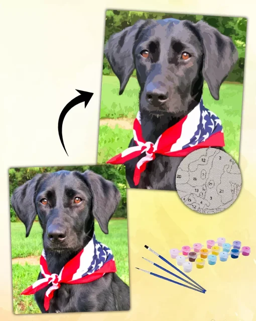 Custom Painting By Numbers​ Pets