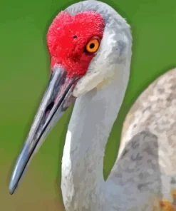 Sandhill Crane Paint By Numbers